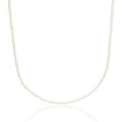 Azuréa Dainty Baroque Pearl Choker Necklace | Gold