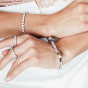 Bloom Slider Bracelet | Silver