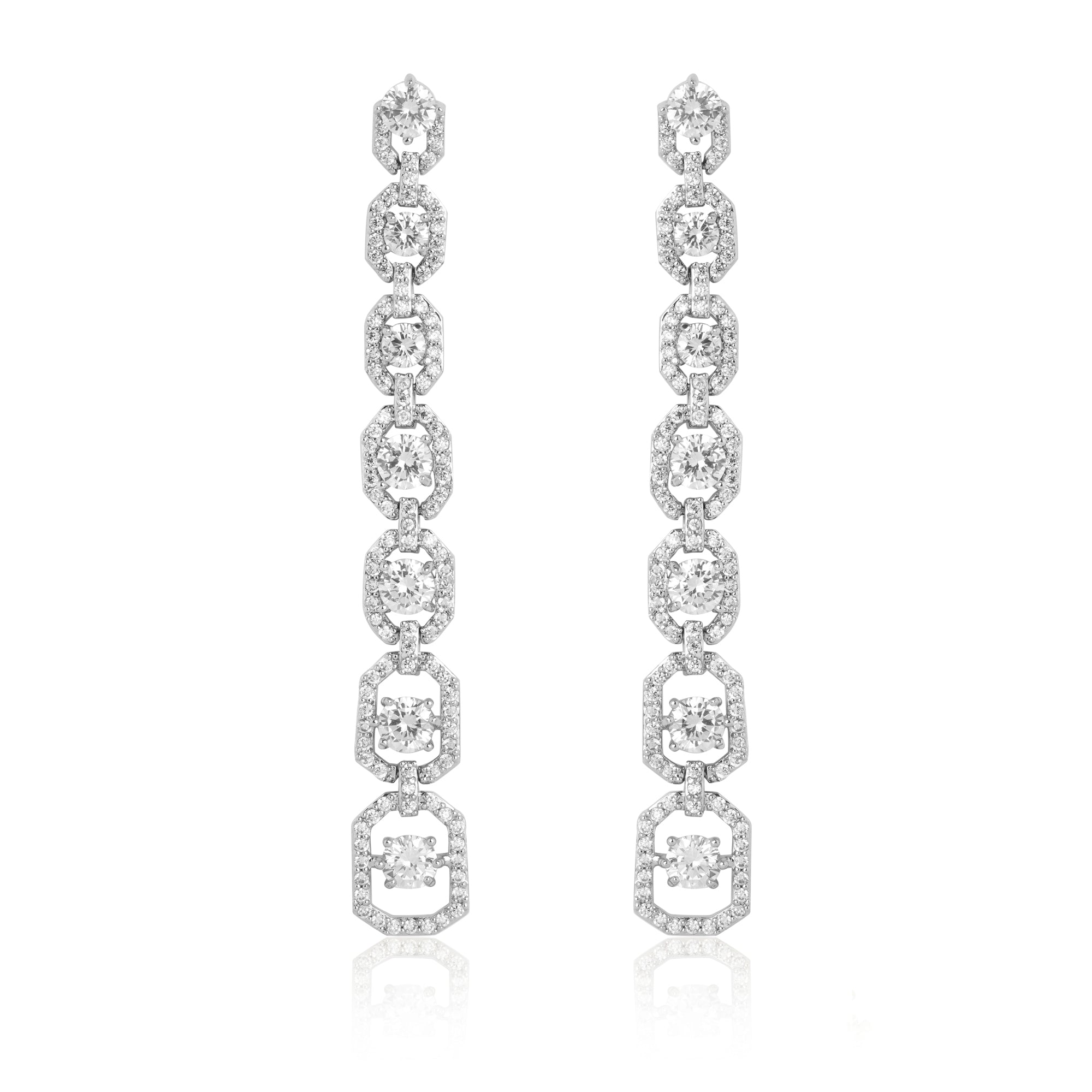 Silver going out earrings, wedding earrings, silver earrings, drop earrings, party earrings, Silver earrings, statement earrings