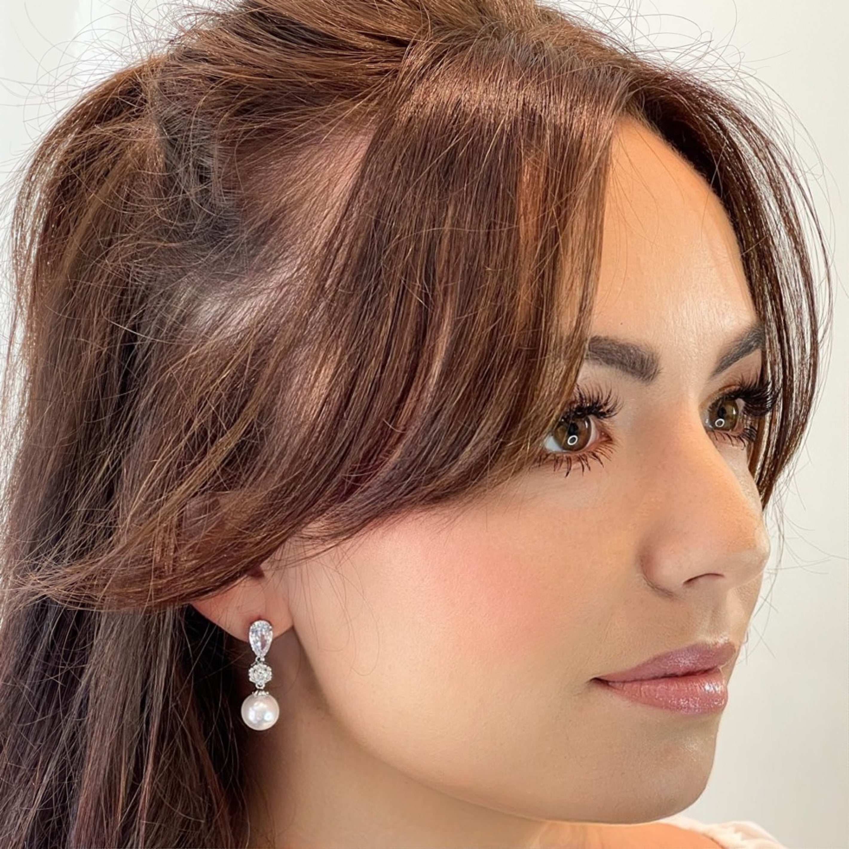 Pearl drop earrings, Silver going out earrings, wedding earrings, silver earrings, drop earrings, party earrings, Silver earrings , bridal earrings, going out earrings, statement earrings