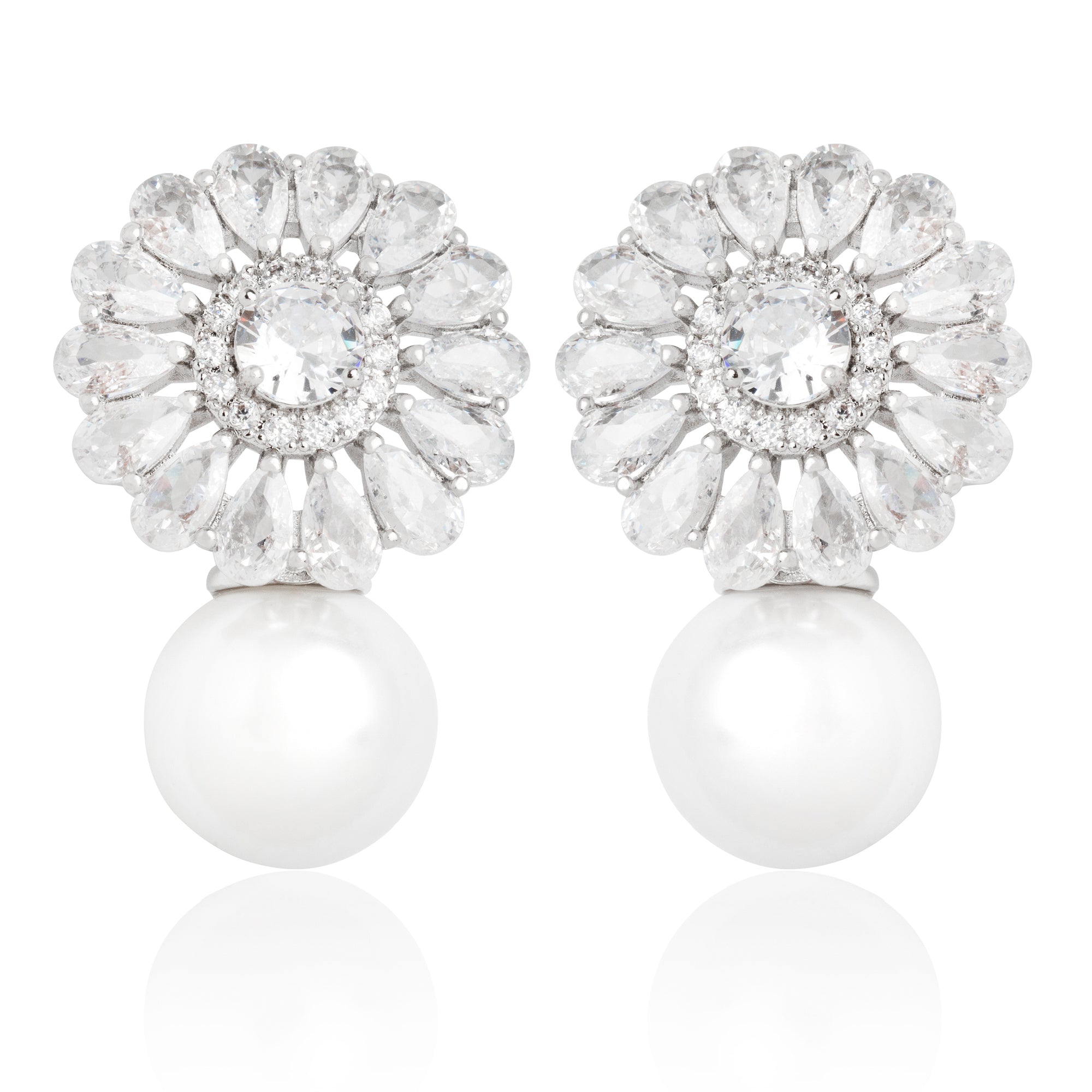 Silver earrings, pearl earrings, going out earrings, wedding earrings, drop earrings, party earrings, silver pearl earrings, pearl earrings, bridal earrings, statement earrings