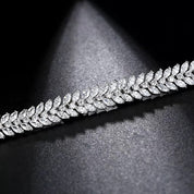 Tennis bracelet, silver tennis bracelet, tennis bracelet women, diamond tennis bracelet, tennis bracelet swarovski, wedding bracelet