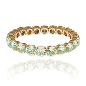 Green bracelet, swarovski bracelet, gold bracelet, emerald bracelet