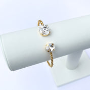 Swarovski bracelet, gemstone bracelet, gold bracelet, diamond bracelet