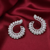 Coco Swirl Earrings | Silver