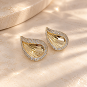Gabriella Tear Drop Earrings | Gold