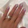 Enchanting Hidden Halo Ring | Gold