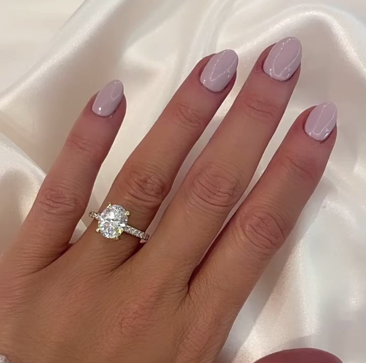 Gold ring, ring set, ring duo, stacking rings, wedding ring, engagement ring, statement ring, cocktail ring, eternity ring