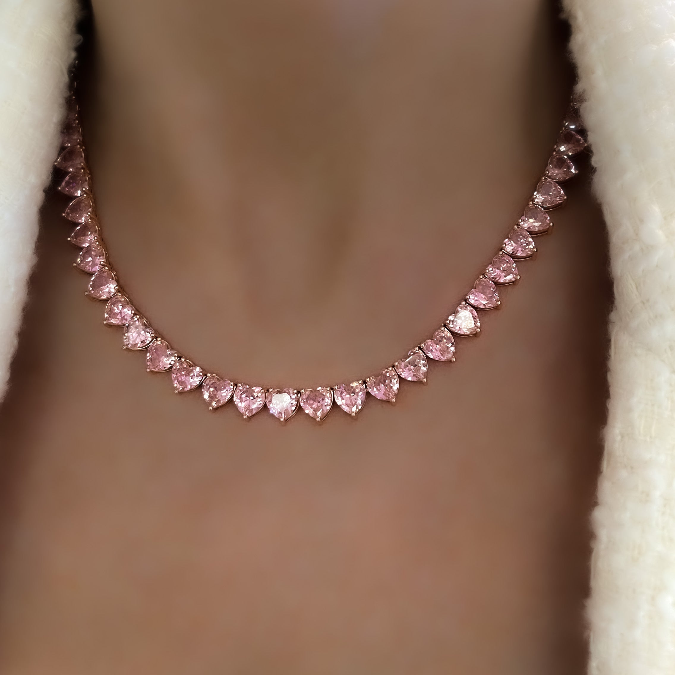 Material Good | Small Multi-Shape Diamond Necklace