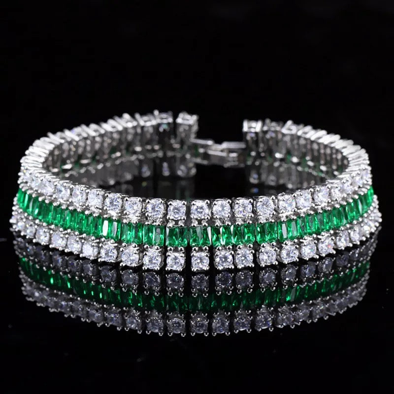 Silver tennis bracelet, diamond tennis bracelet, wedding bracelet, party bracelet, going out bracelet, Tennis bracelet, silver tennis bracelet, tennis bracelet women, diamond tennis bracelet, tennis bracelet swarovski, wedding bracelet, emerald bracelet