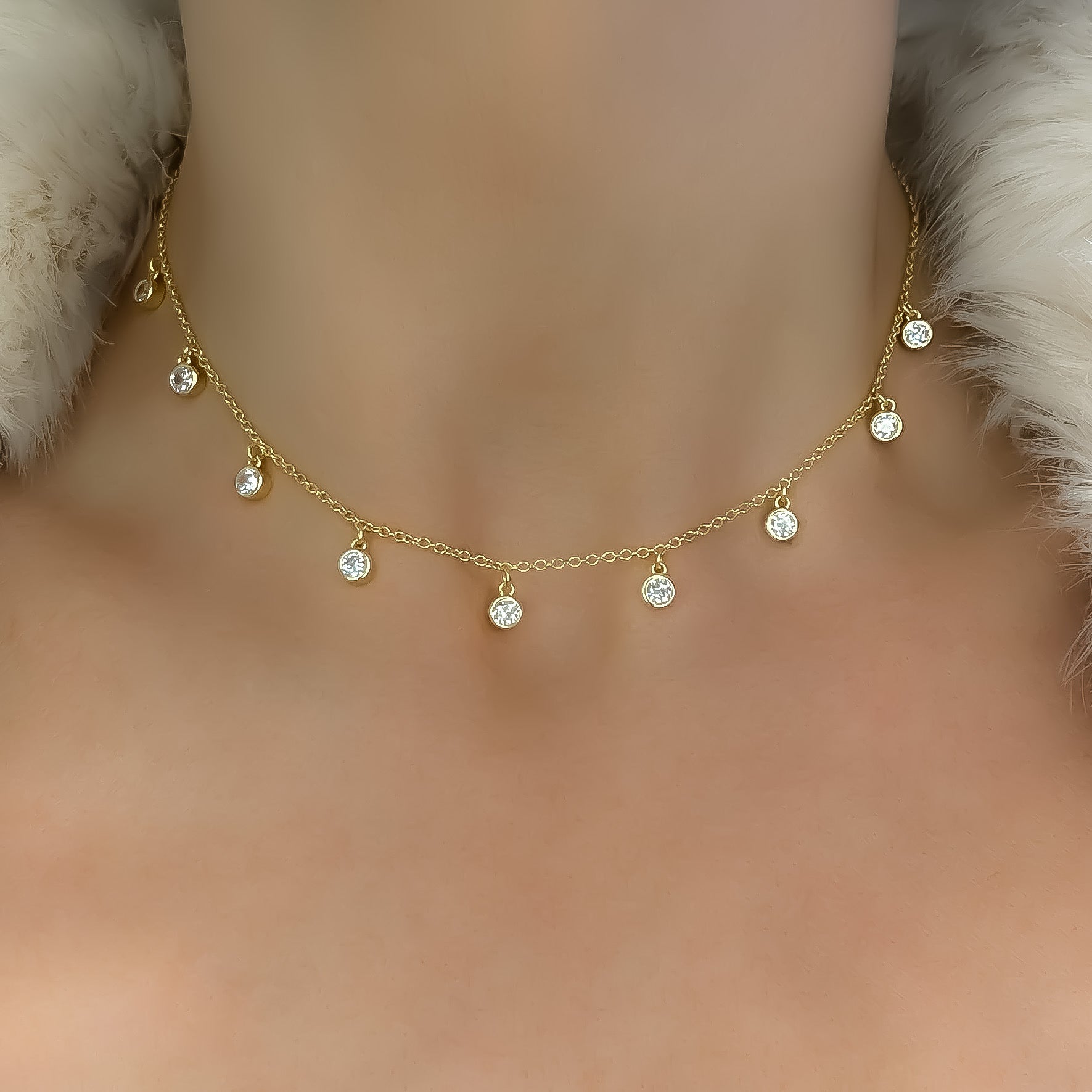 Basic shop choker necklace