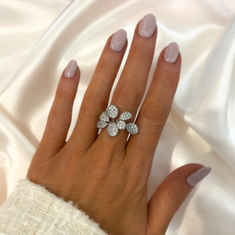 Silver ring, stacking ring, ring set, engagement ring, wedding ring, cocktail ring, ring set silver, silver ring for women