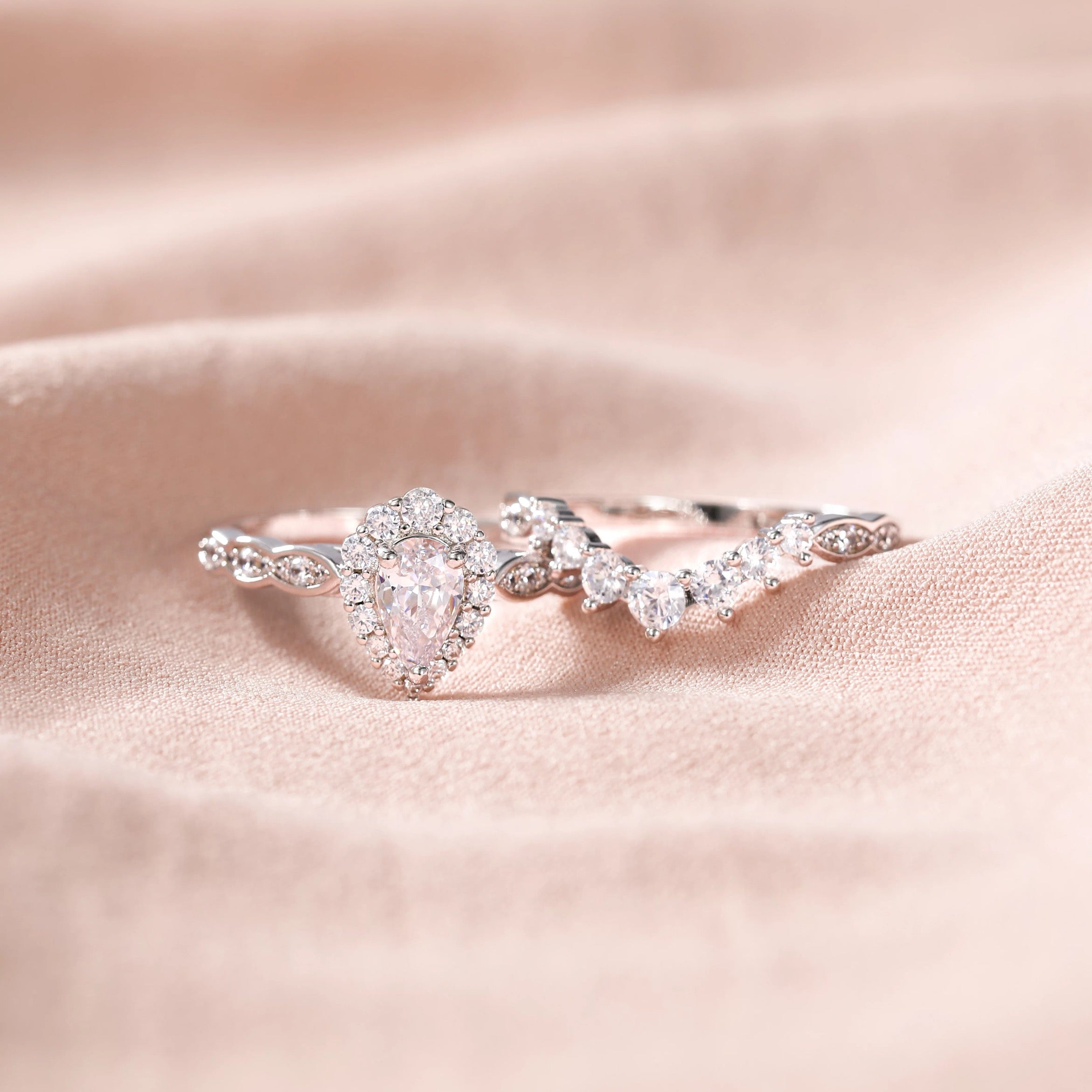 Silver ring, stacking ring, ring set, engagement ring, wedding ring, cocktail ring, ring set silver, silver ring for women