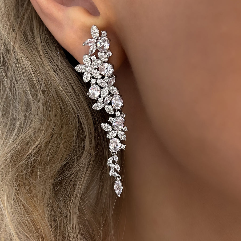 Knot Bohemian Long Feather Earring Women Rhinestone Drop Earrings Wedding  Jewelry RE3794 From Ucuoh, $12.56 | DHgate.Com
