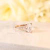 Enchanting Hidden Halo Ring | Rose Gold