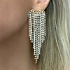 Statement earrings, party earrings, silver earrings, drop earrings, wedding earrings, going out earrings, sparkling earrings