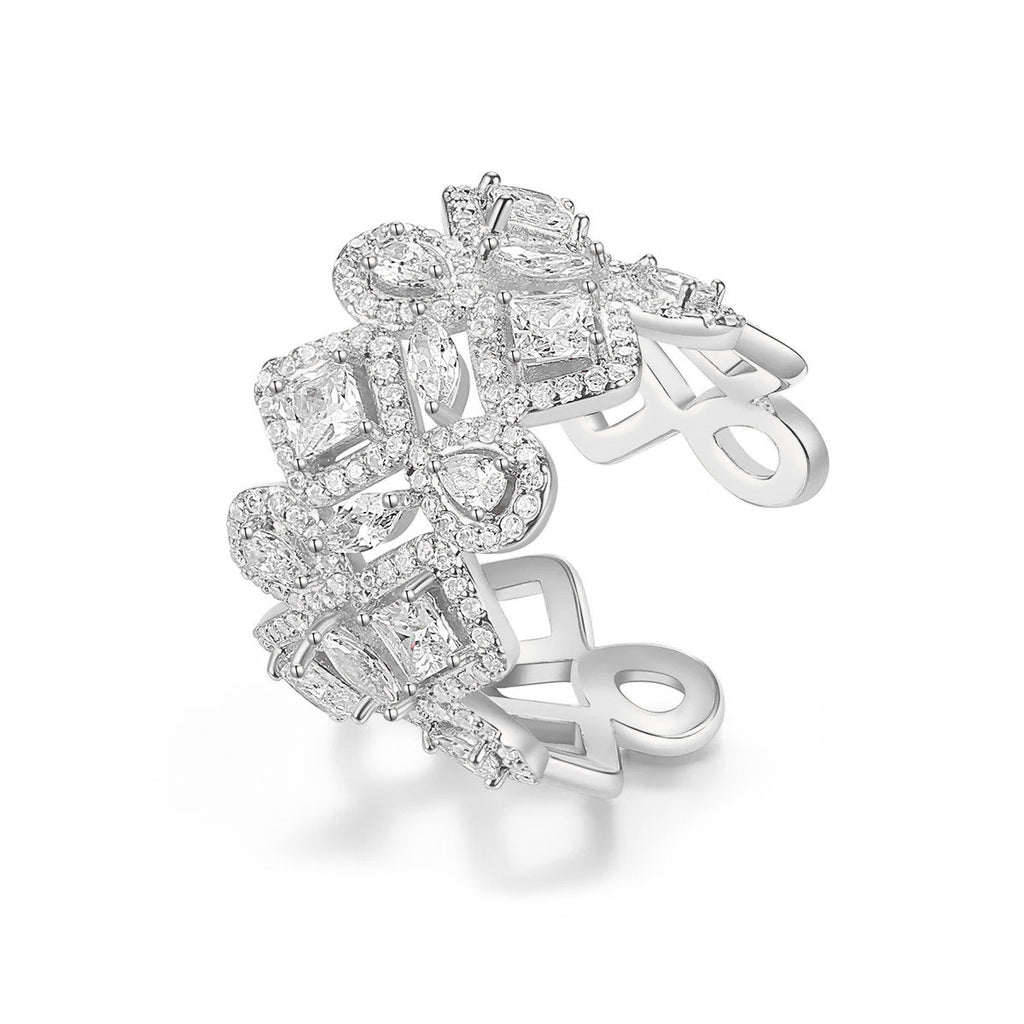 Silver ring, stacking ring, ring set, engagement ring, wedding ring, cocktail ring, ring set silver, silver ring for women