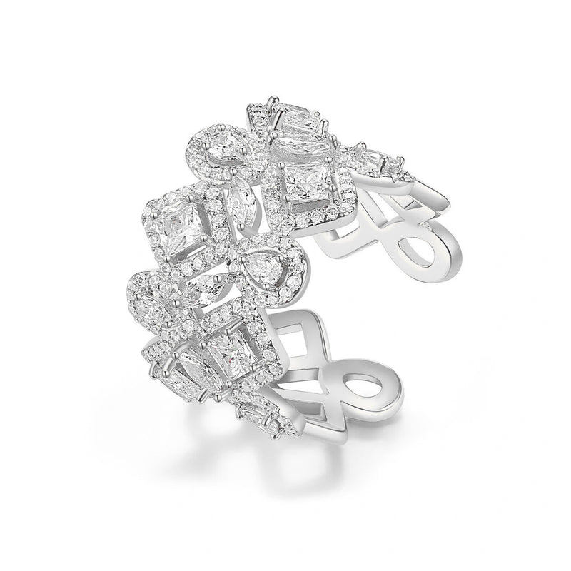 Silver ring, stacking ring, ring set, engagement ring, wedding ring, cocktail ring, ring set silver, silver ring for women