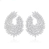Silver going out earrings, wedding earrings, silver earrings, drop earrings, party earrings, Silver earrings, Wedding earrings, silver earrings, bridal earrings, bridesmaid earrings, going out earrings, shiny earrings, rhodium earrings, statement earrings, cluster earrings