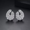 Silver going out earrings, wedding earrings, silver earrings, drop earrings, party earrings, Silver earrings, Wedding earrings, silver earrings, bridal earrings, bridesmaid earrings, going out earrings, shiny earrings, rhodium earrings, statement earrings, cluster earrings