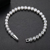 Tennis bracelet, diamond bracelet, swarovski bracelet, silver bracelet, wedding bracelet