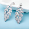 Statement earrings, party earrings, silver earrings, drop earrings, wedding earrings, going out earrings, sparkling earrings