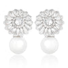 Silver earrings, pearl earrings, going out earrings, wedding earrings, drop earrings, party earrings, silver pearl earrings, pearl earrings, bridal earrings, statement earrings