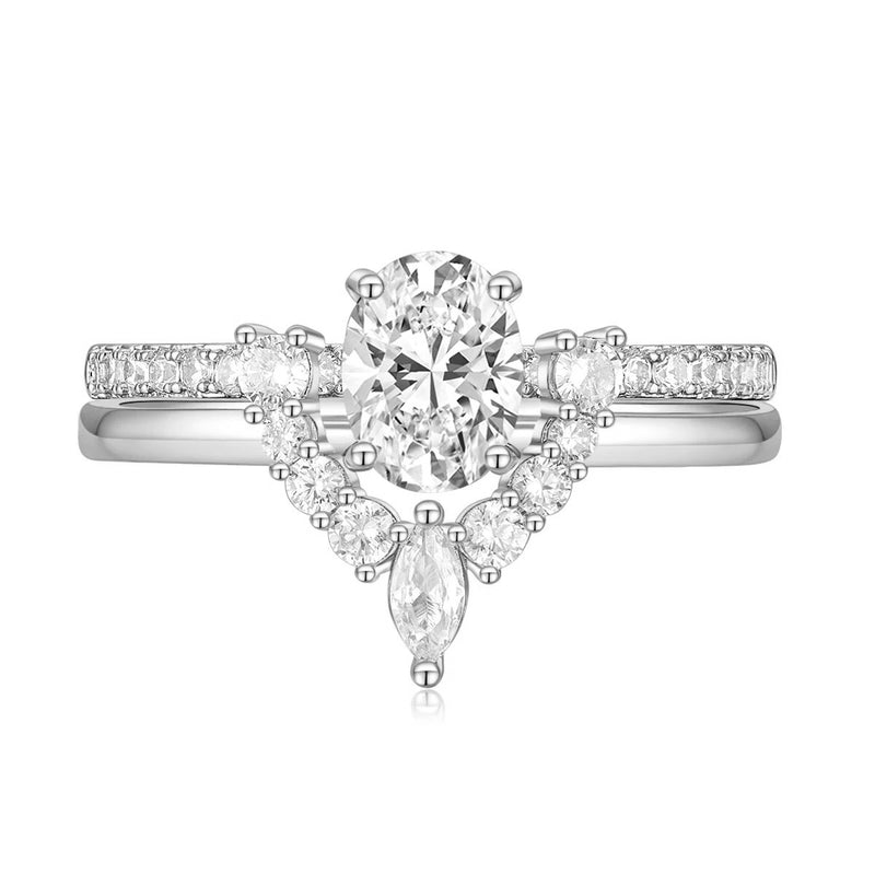 Silver ring, stacking ring, ring set, engagement ring, wedding ring, cocktail ring, ring set silver, silver ring for women