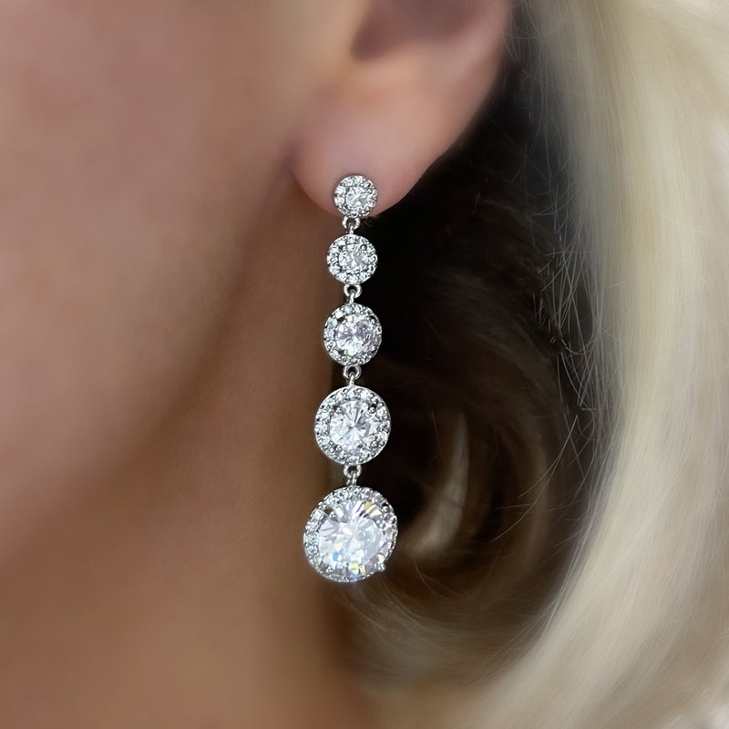 Wedding earrings, silver earrings, drop earrings, party earrings, Silver earrings, silver earrings, going out earrings, statement earrings
