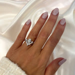 Silver ring, stacking ring, ring set, engagement ring, wedding ring, cocktail ring, ring set silver, silver ring for women