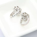 Silver going out earrings, wedding earrings, silver earrings, drop earrings, party earrings, Silver earrings, Wedding earrings, silver earrings, bridal earrings, bridesmaid earrings, going out earrings, shiny earrings, rhodium earrings, statement earrings, heart earrings