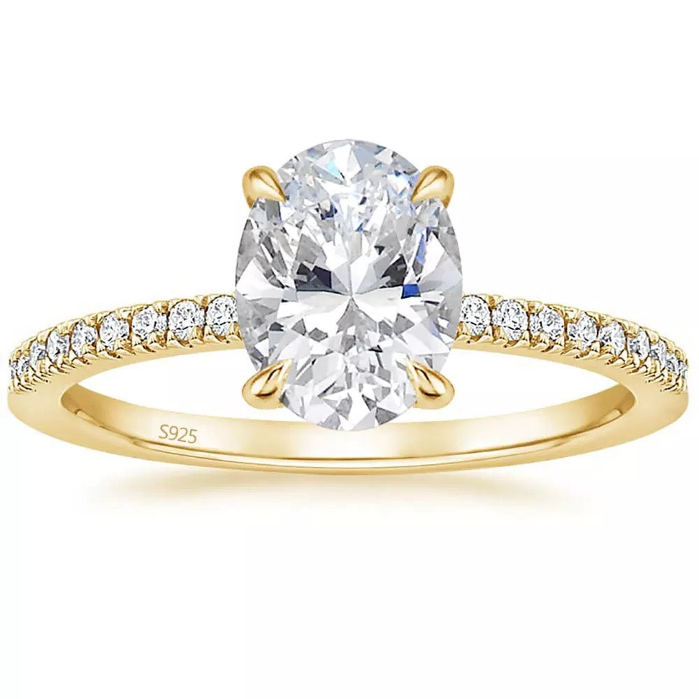 Gold ring, ring set, ring duo, stacking rings, wedding ring, engagement ring, statement ring, cocktail ring, promise ring, eternity ring