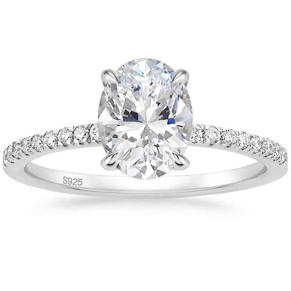 Silver ring, stacking ring, ring set, engagement ring, wedding ring, cocktail ring, ring set silver, silver ring for women, eternity ring, promise ring