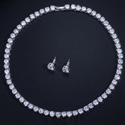 Silver tennis necklace, tennis necklace, pendant necklace, layer necklace, crystal necklace, gemstone necklace, wedding necklace, going out necklace, party necklace, silver tennis chain, silver tennis pendant, pink tennis necklace