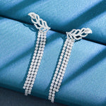 Hailey Climber Drop Earrings | 925 Silver