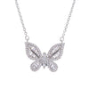 Butterfly Necklace | Silver