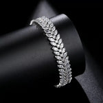 Tennis bracelet, silver tennis bracelet, tennis bracelet women, diamond tennis bracelet, tennis bracelet swarovski, wedding bracelet