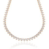 Sweetheart Deluxe Tennis Necklace | Gold