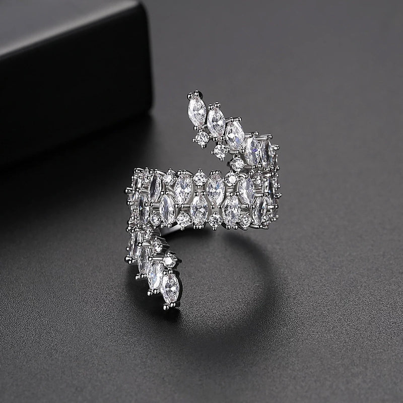 Silver ring, stacking ring, ring set, engagement ring, wedding ring, cocktail ring, ring set silver, silver ring for women
